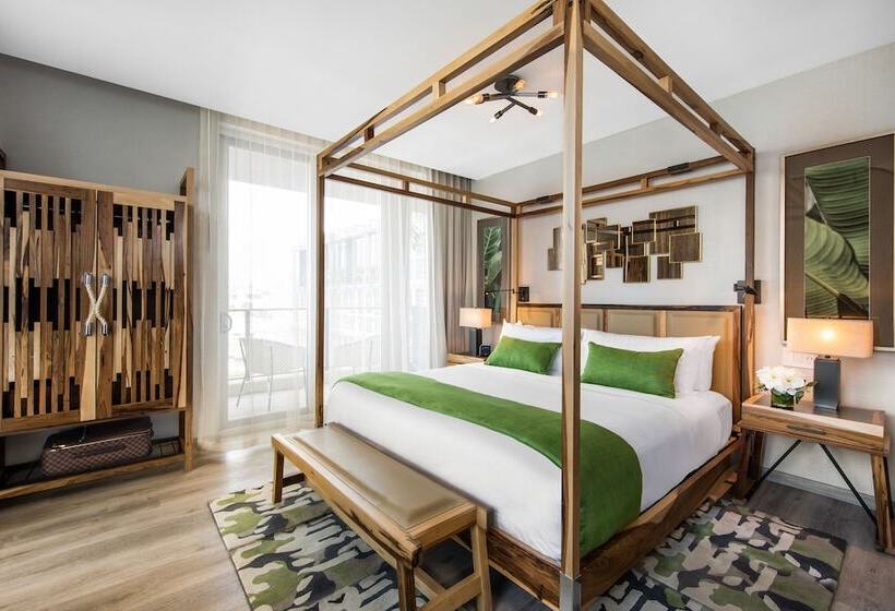 اتاق استاندارد با تخت دوبل, Lennox Miami Beach