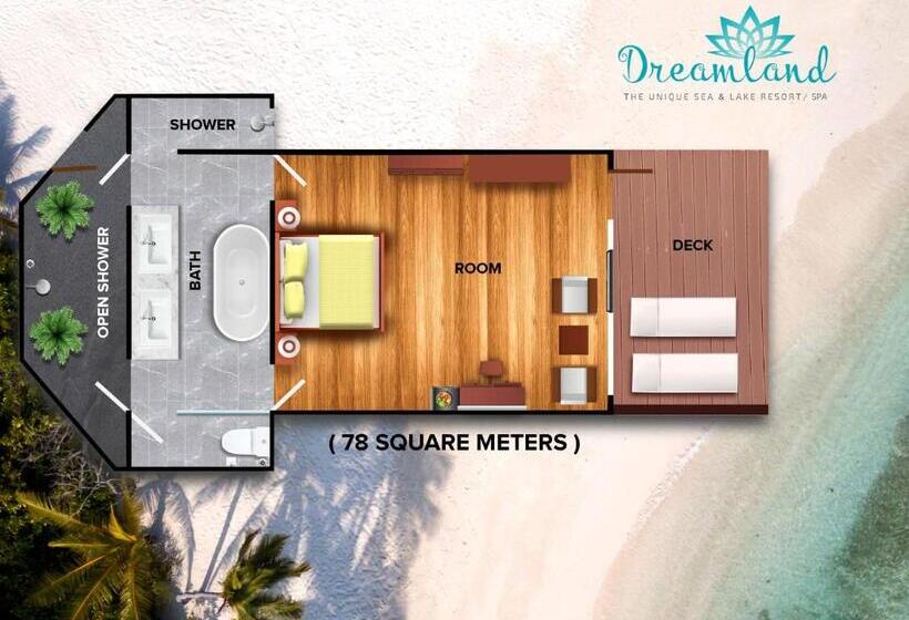 بانگلوی استاندارد, Dreamland Maldives Resort