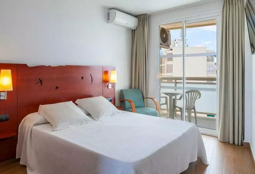 バルコニー付きシングルスタンダードルーム, Climia Benidorm Plaza