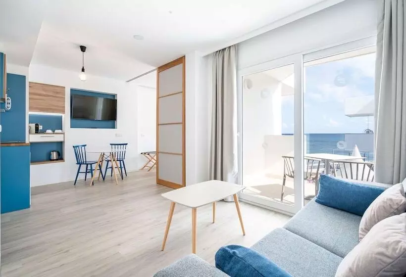 apartamento de 1 dormitório vista mar lateral, Thb Gran Bahia