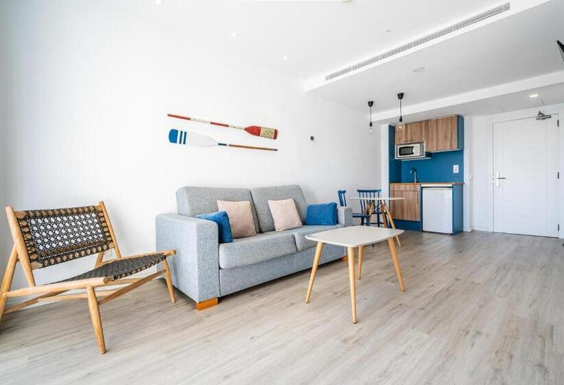 آپارتمان 1 خوابه با چشم‌انداز دریا, Thb Gran Bahia