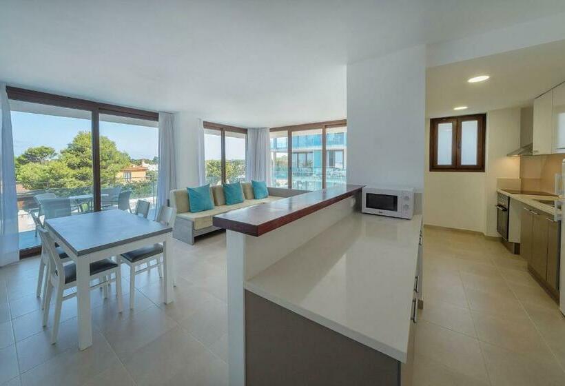带1个卧室的带海景的公寓, Aparthotel Ferrer Skyline
