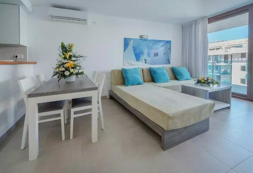 2 Schlafzimmer Apartment seitl. Meerblick, Aparthotel Ferrer Skyline