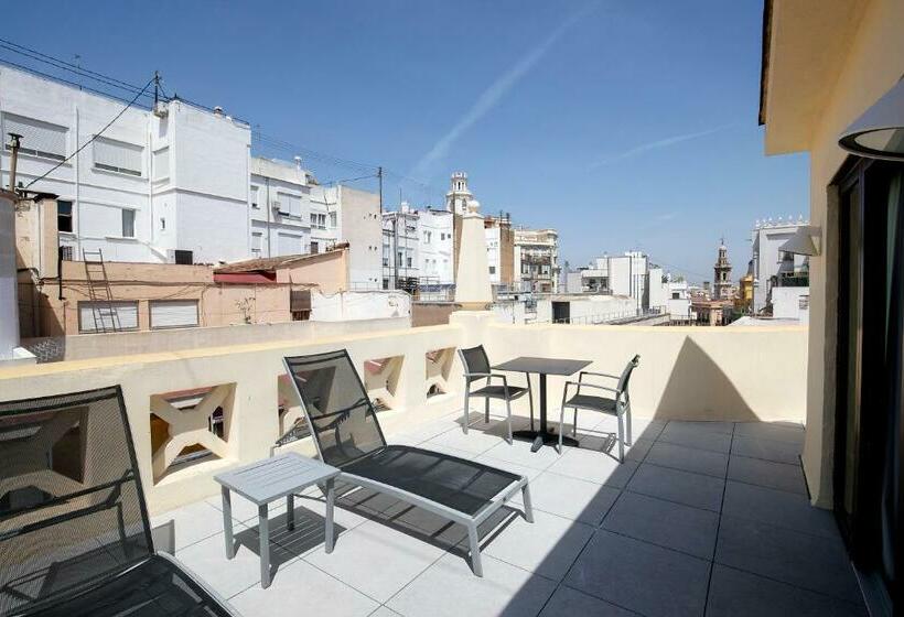 غرفة سوبيريور مزوَّدة بتراس, Catalonia Excelsior