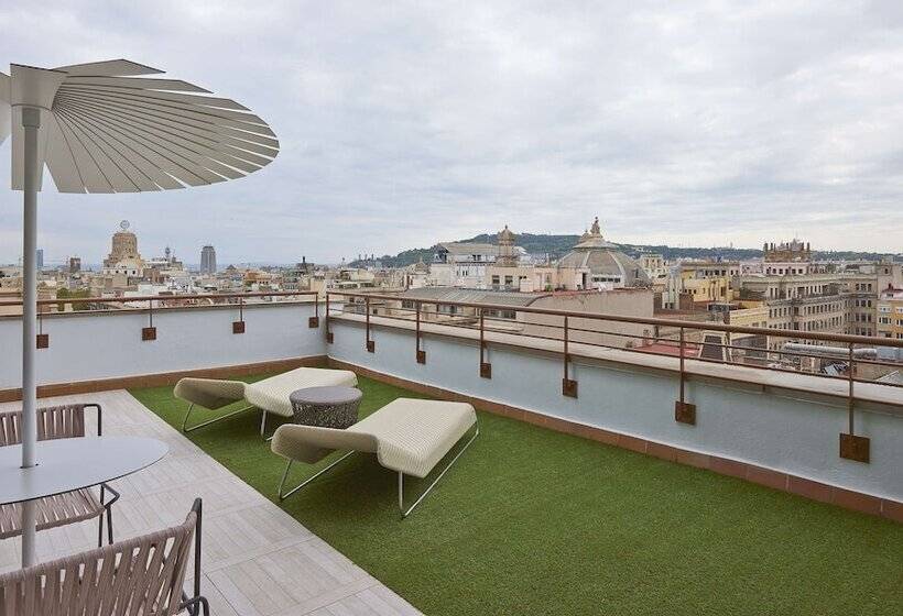 Люкс с Террасой, NH Collection Barcelona Gran Hotel Calderon