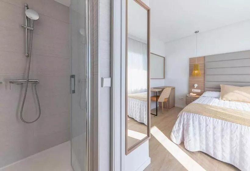 اتاق استاندارد یک نفره, Leman Hotel y Apartamentos