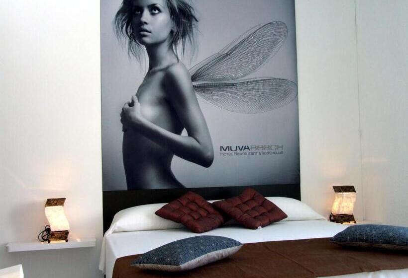 اتاق استاندارد با بالکن و چشمانداز دریا, Muva Beach