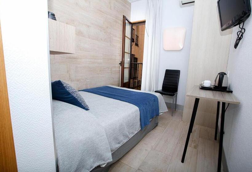 اتاق استاندارد یک نفره, Hostal Castilla Ii Puerta Del Sol