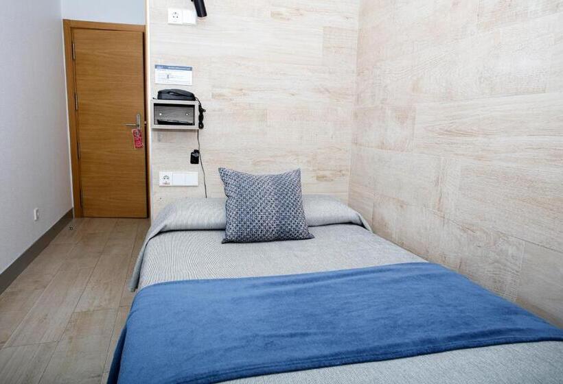 اتاق استاندارد یک نفره, Hostal Castilla Ii Puerta Del Sol