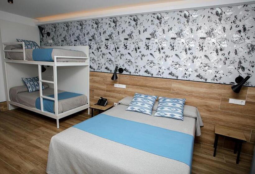 اتاق استاندارد سه نفره, Hostal Castilla Ii Puerta Del Sol
