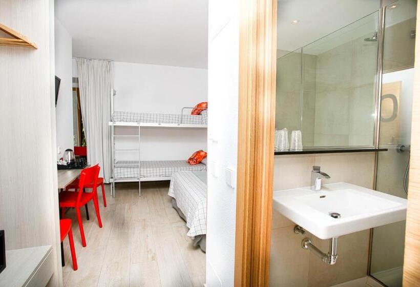 اتاق استاندارد سه نفره, Hostal Castilla Ii Puerta Del Sol