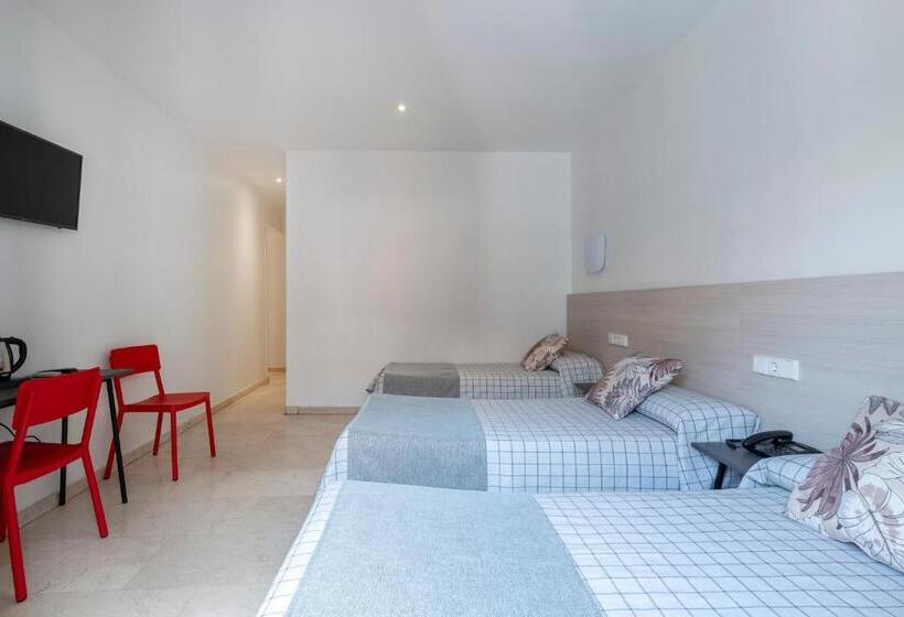 اتاق استاندارد سه نفره, Hostal Castilla Ii Puerta Del Sol