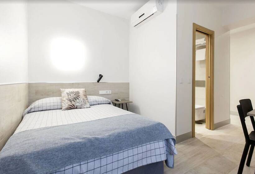 اتاق استاندارد یک نفره, Hostal Castilla Ii Puerta Del Sol