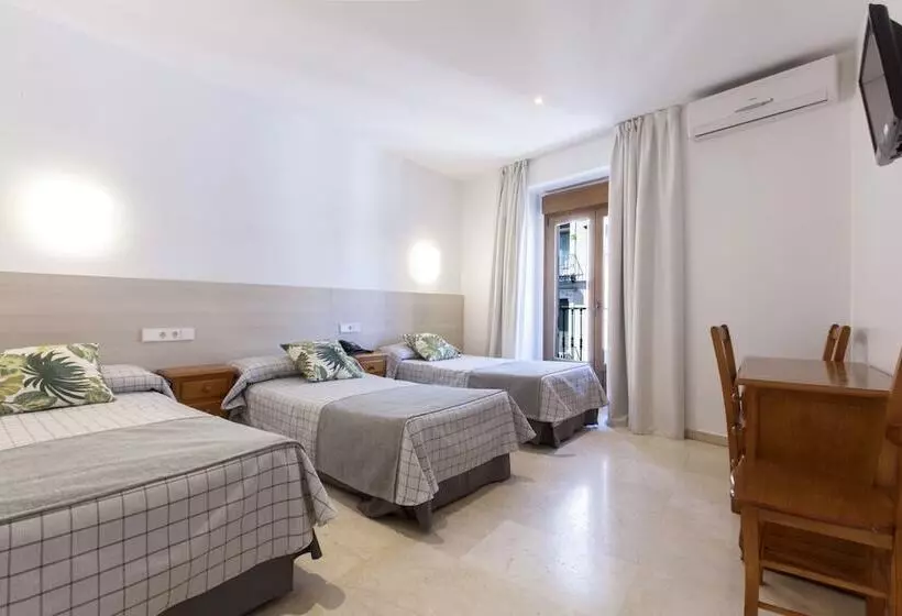 اتاق استاندارد سه نفره, Hostal Castilla Ii Puerta Del Sol
