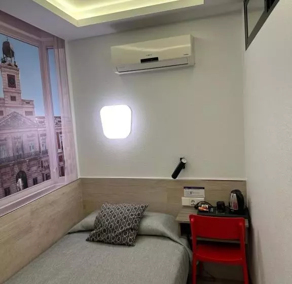 اتاق اکونومی یک تخته, Hostal Castilla Ii Puerta Del Sol