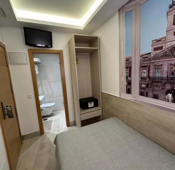 اتاق اکونومی یک تخته, Hostal Castilla Ii Puerta Del Sol