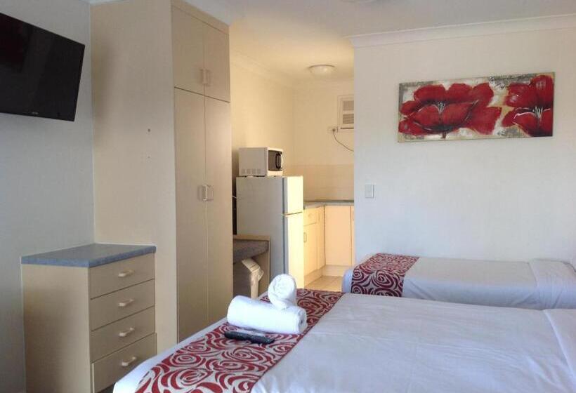 חדר סטנדרט יחיד מיטת קווין, Aspley Motor Inn