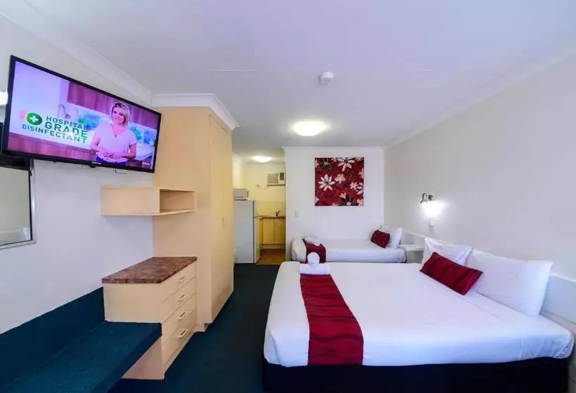 クイーンベッドのスタンダードシングルルーム, Aspley Motor Inn