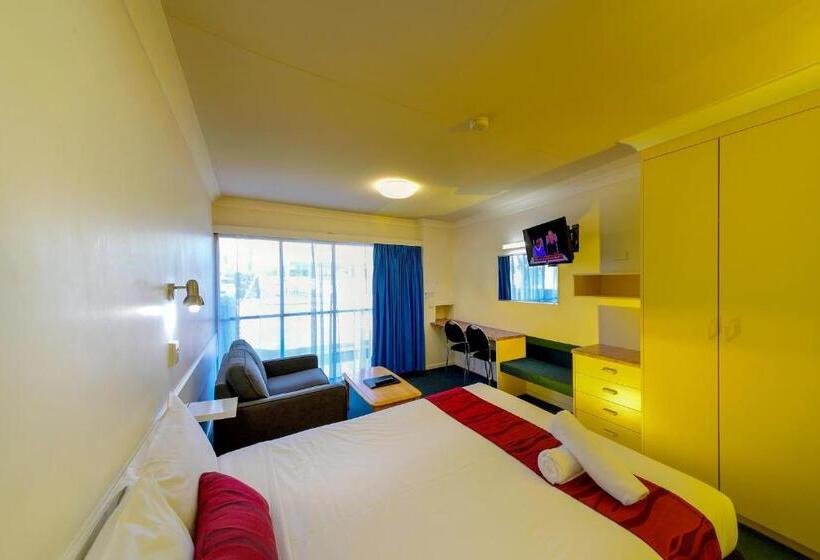 חדר סטנדרט יחיד מיטת קווין, Aspley Motor Inn