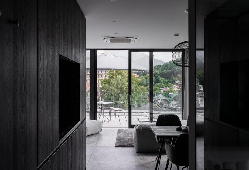 带露台的套间, Stadthotel Goldenes Schiff