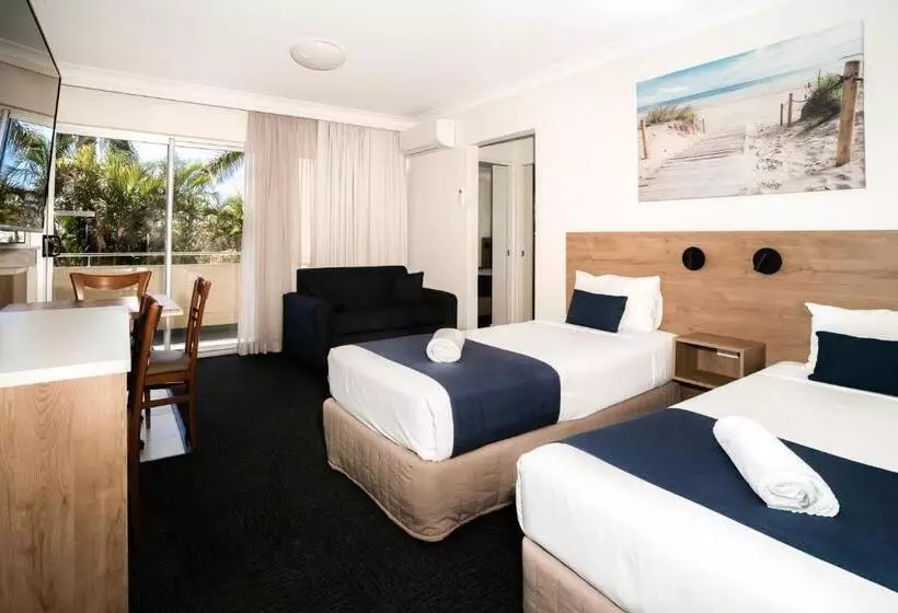 اتاق استاندارد با بالکن, Caribbean Motel