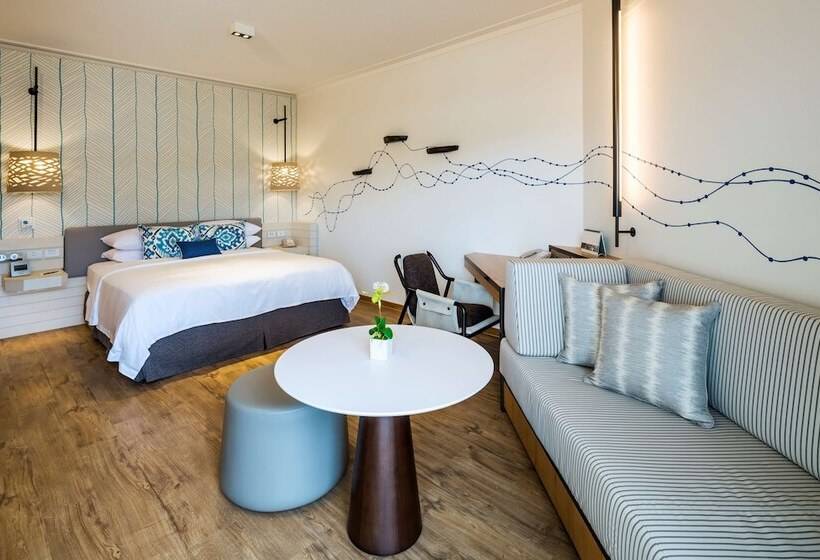 חדר דלוקס נוף לים, Shangrila The Marina, Cairns