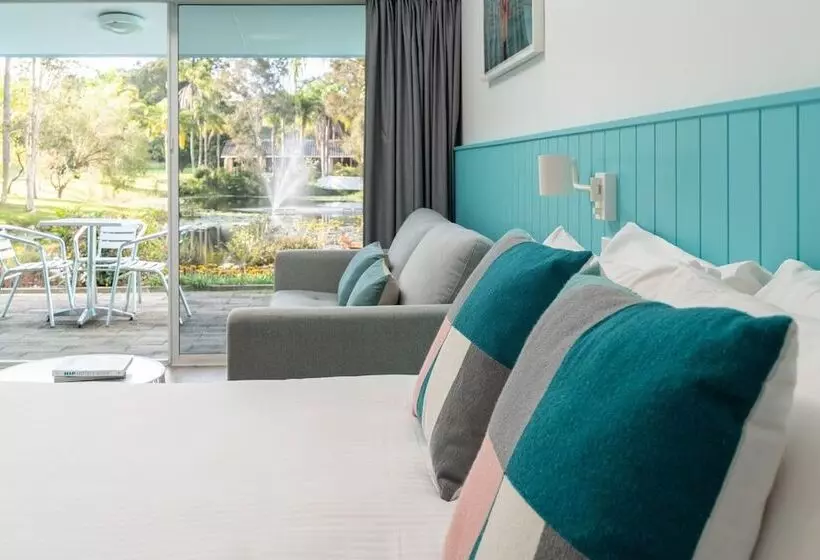 クイーンサイズベッドのスタンダードルーム, The Cubana Resort Nambucca Heads