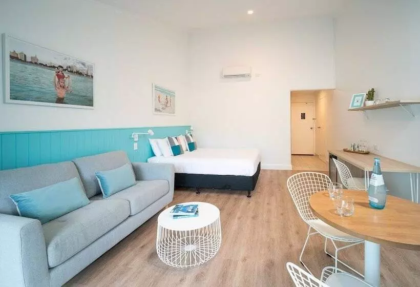 クイーンサイズベッドのスタンダードルーム, The Cubana Resort Nambucca Heads
