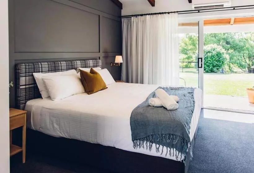 キングサイズベッドのデラックスルーム, The Lodge Bellingen