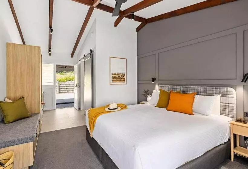 キングサイズベッドのデラックスルーム, The Lodge Bellingen