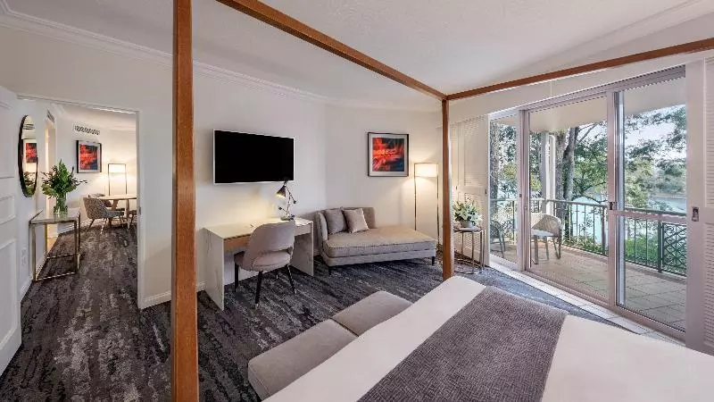 اتاق استاندارد با چشم‌انداز باغ, Intercontinental Sanctuary Cove Resort, An Ihg