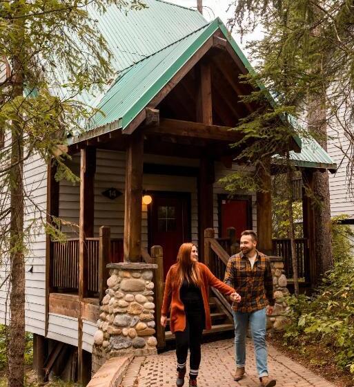 带2个双人床的标准工作室, Emerald Lake Lodge