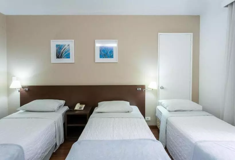 اتاق ساده سه نفره, Gran Villagio Hotel Sp By Castelo Itaipava
