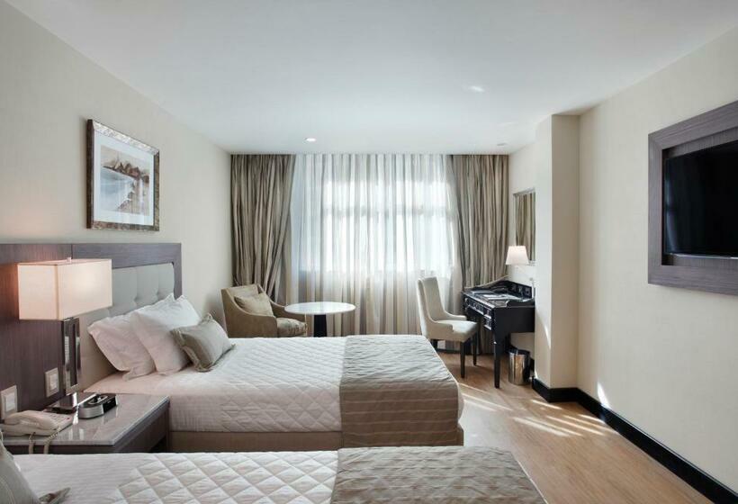 수피리어 룸 측면 바다 전망, Miramar by Windsor Copacabana