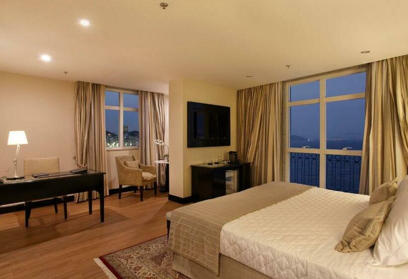 디럭스 룸 바다 전망, Miramar by Windsor Copacabana