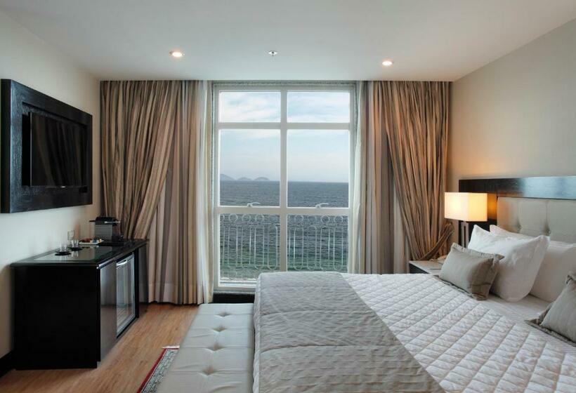 디럭스 룸 바다 전망, Miramar by Windsor Copacabana