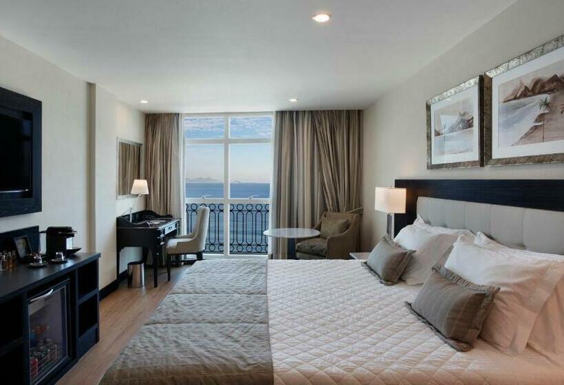 디럭스 룸 바다 전망, Miramar by Windsor Copacabana