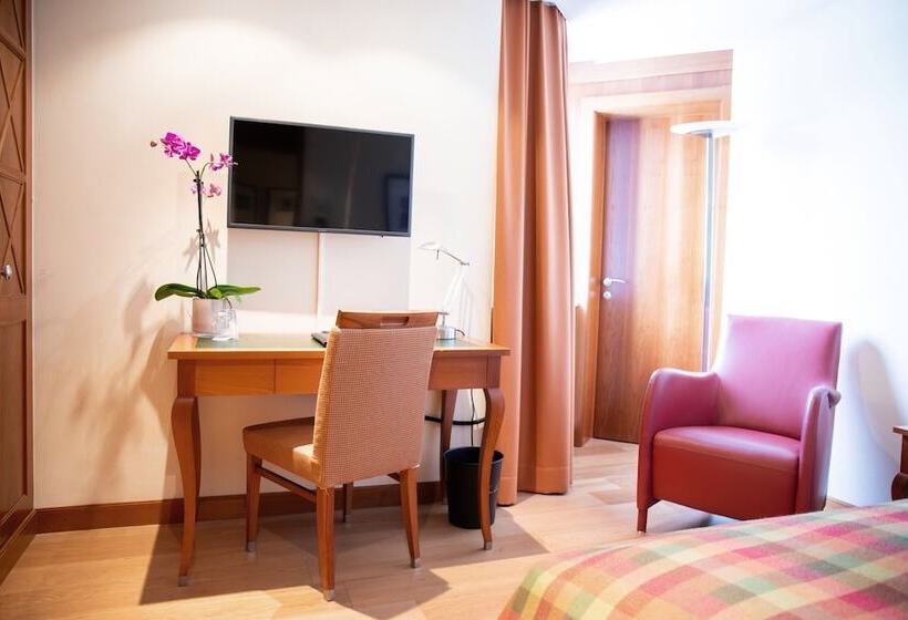 חדר סטנדרט יחיד, Arosa Kulm Hotel & Alpin Spa