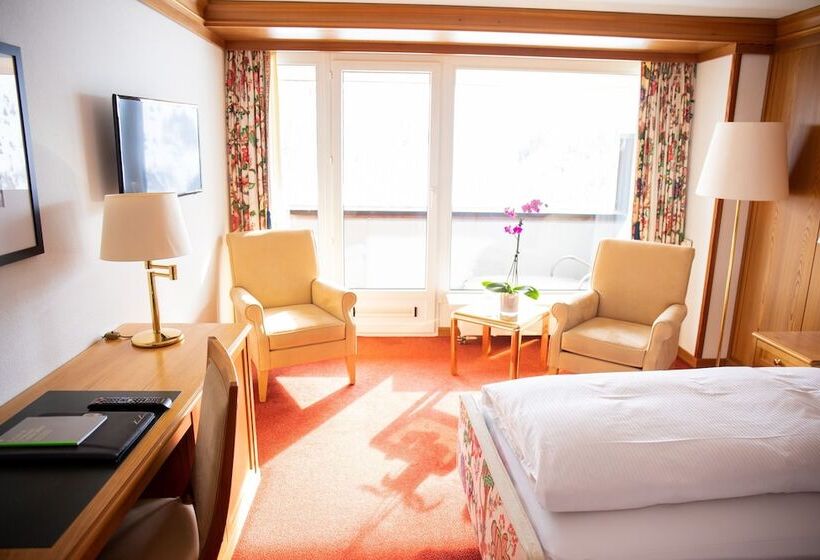 חדר סטנדרט יחיד, Arosa Kulm Hotel & Alpin Spa