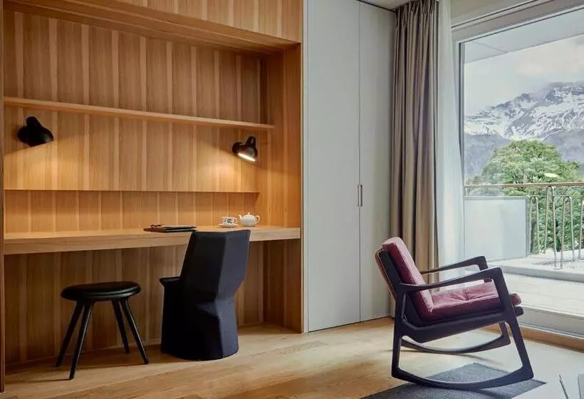سوئیت جونیور با چشم‌انداز کوهستان, Bellevue Parkhotel & Spa   Relais & Châteaux