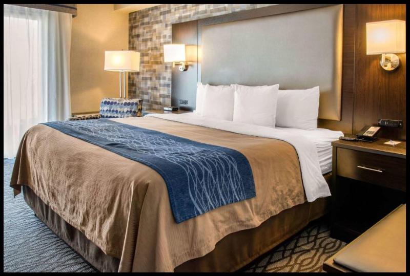 带大床的标准间, Comfort Inn Montreal Aeroport