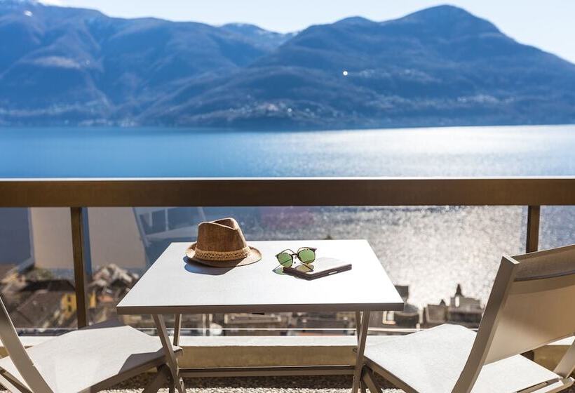 غرفة كومفورت فردية, Parkhotel Brenscino Brissago