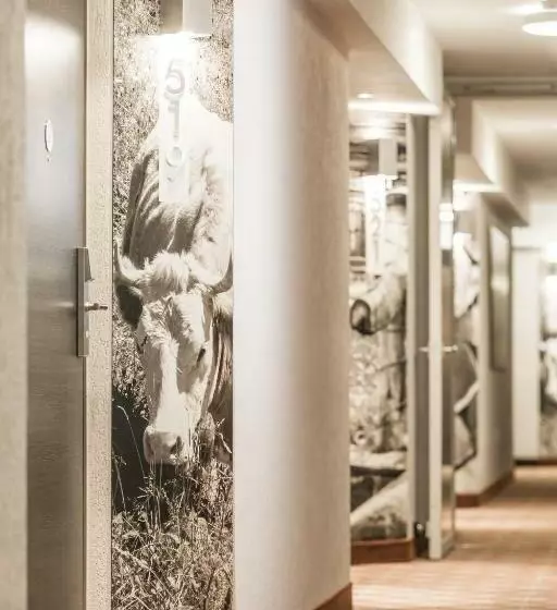 اتاق استاندارد یک نفره, Ameron Luzern Hotel Flora