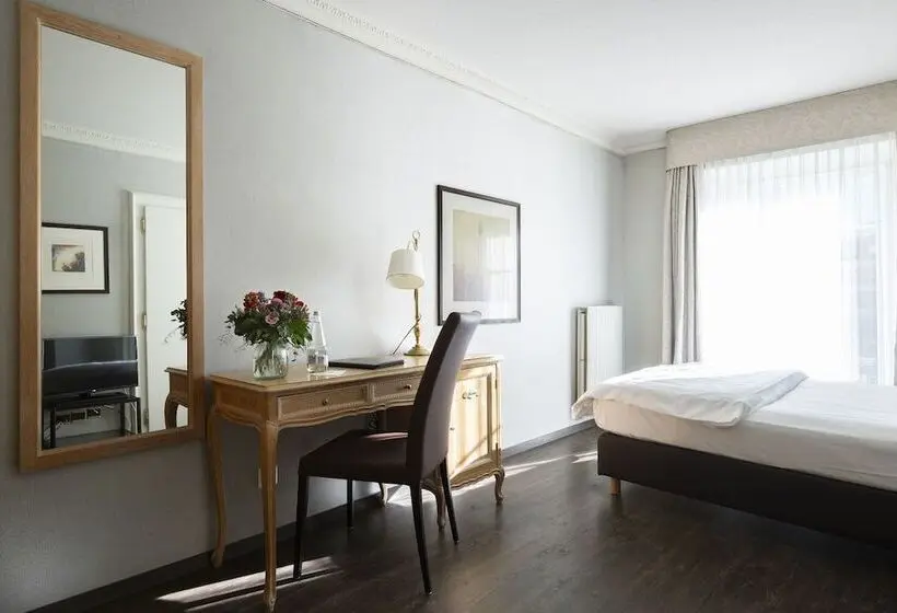 اتاق استاندارد یک نفره, Grand Hotel Beau Rivage Interlaken