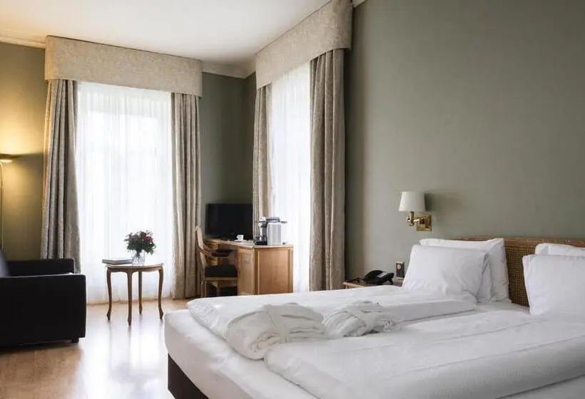 Deluxe Room Mountain View, Grand Hotel Beau Rivage Interlaken