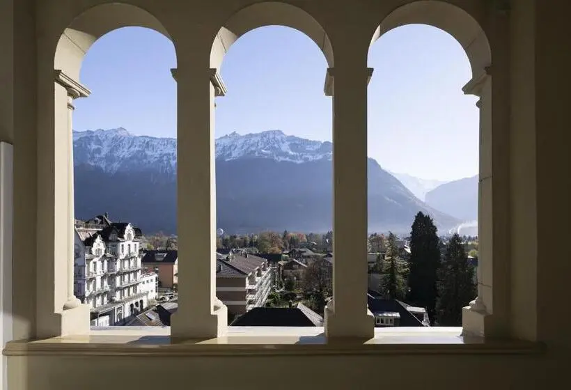 اتاق لوکس با تخت بزرگ, Grand Hotel Beau Rivage Interlaken
