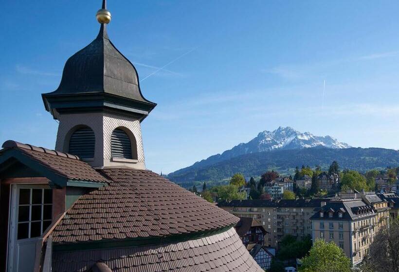 ハイドロマッサージバス付きスイート, Anker Luzern