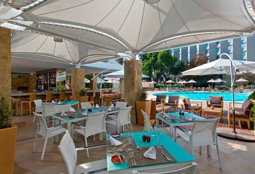 带泳池观景的豪华房, Sheraton Santiago Hotel & Convention Center