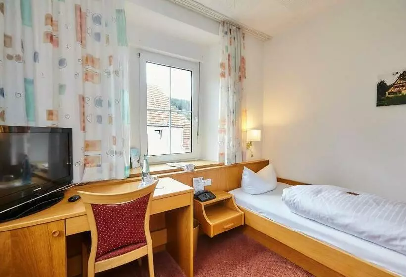 エコノミーシングルルーム, Flair Hotel Gasthof Zum Hirsch