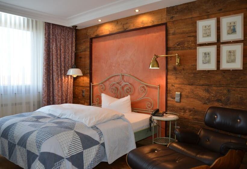 غرفة كومفورت فردية, Ringhotel Alpenhof   Patchwork